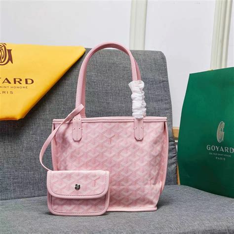 goyard mini anjou pink|goyard anjou mini review.